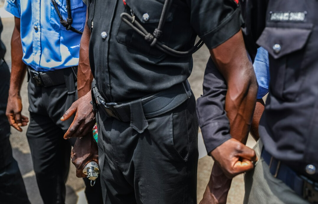 team of security guards